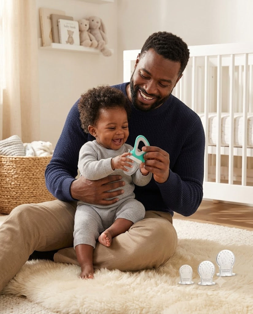 True Baby Co. 5-Piece Silicone Fruit Feeder & Teething Set