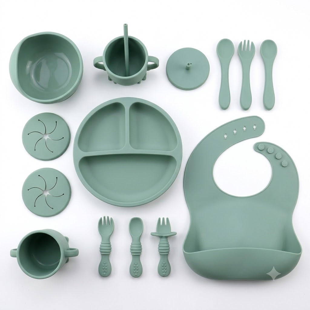 True Baby Co. 12-Piece Ultimate Self-Feeding & Weaning Master Set